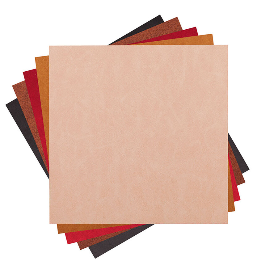 faux suede sampler rustic - 12 x 12