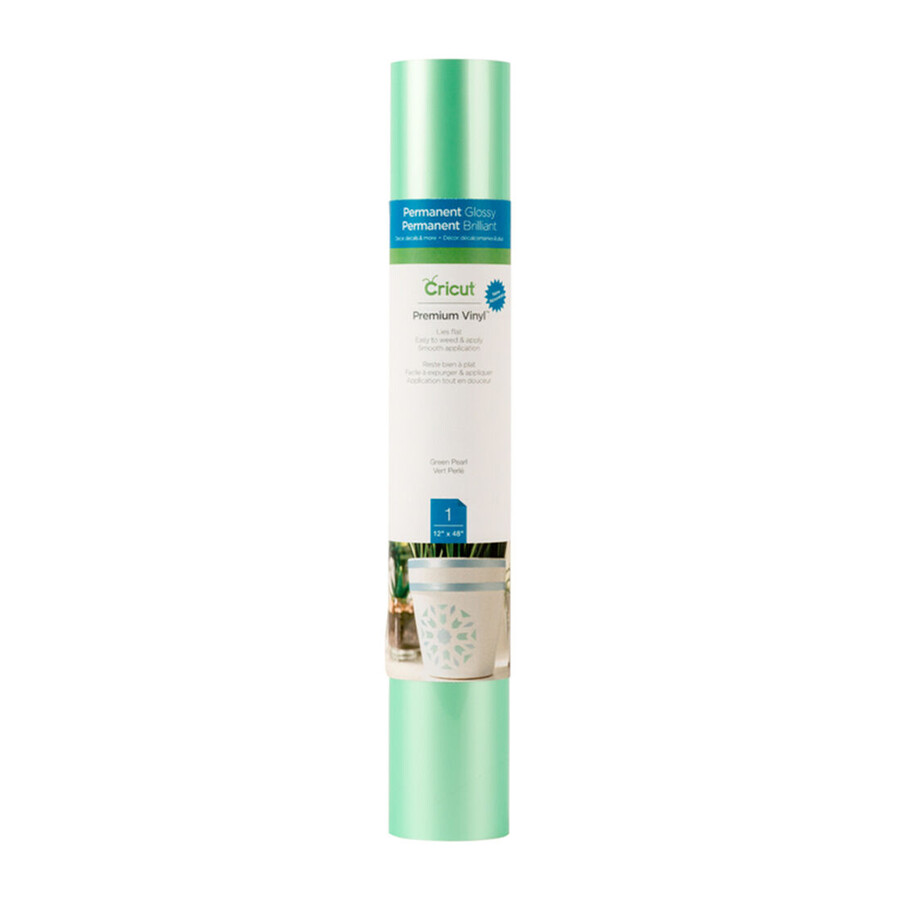 premium vinyl pearl pastel - permanent glossy green
