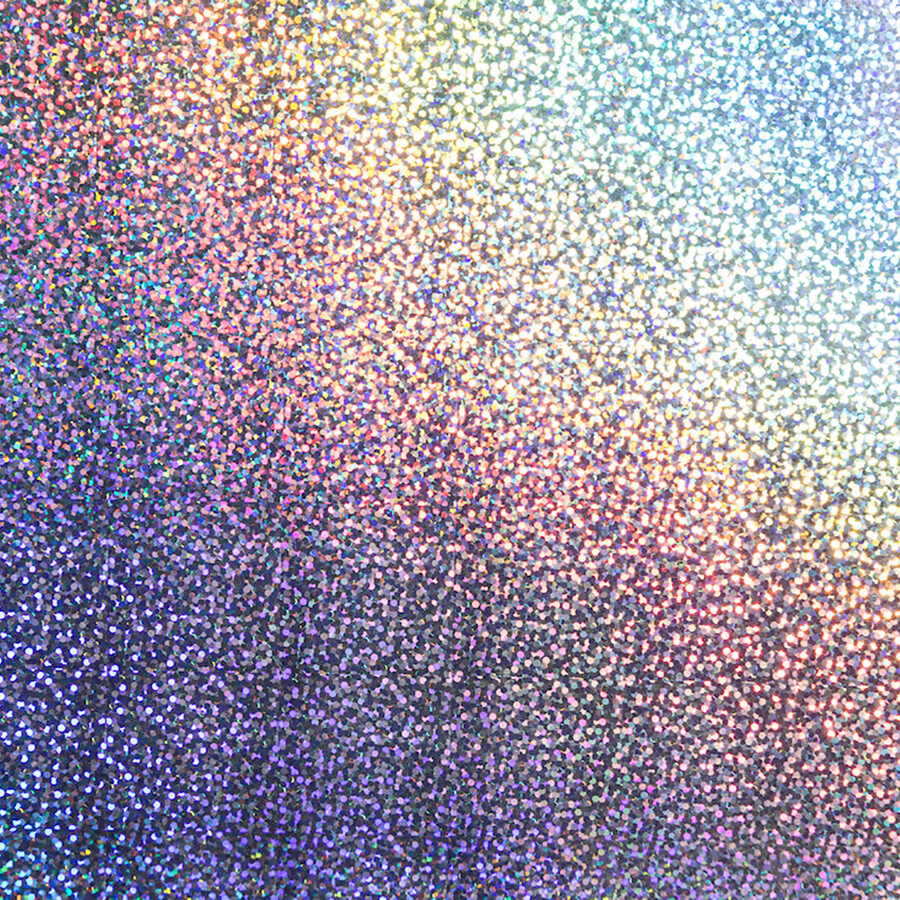 premium vinyl holographic sparkle - permanent
