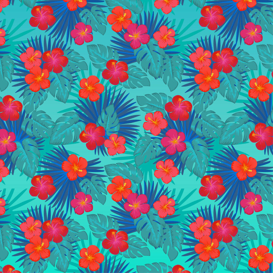 infusible ink transfer sheet patterns tropical floral