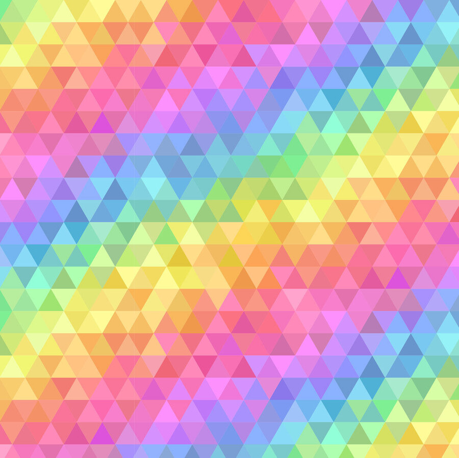 infusible ink transfer sheet patterns rainbow triangles 2 ct