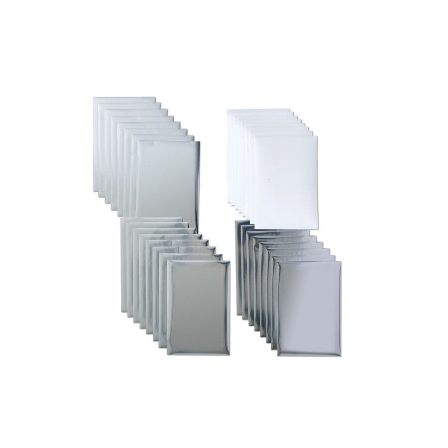 foil transfer sheets silver 24 ct
