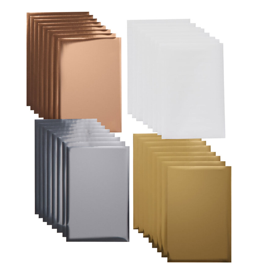 foil transfer sheets sampler metallic 24 ct