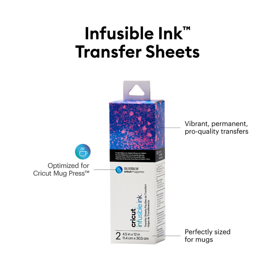 infusible ink transfer sheets patterns 2 ct