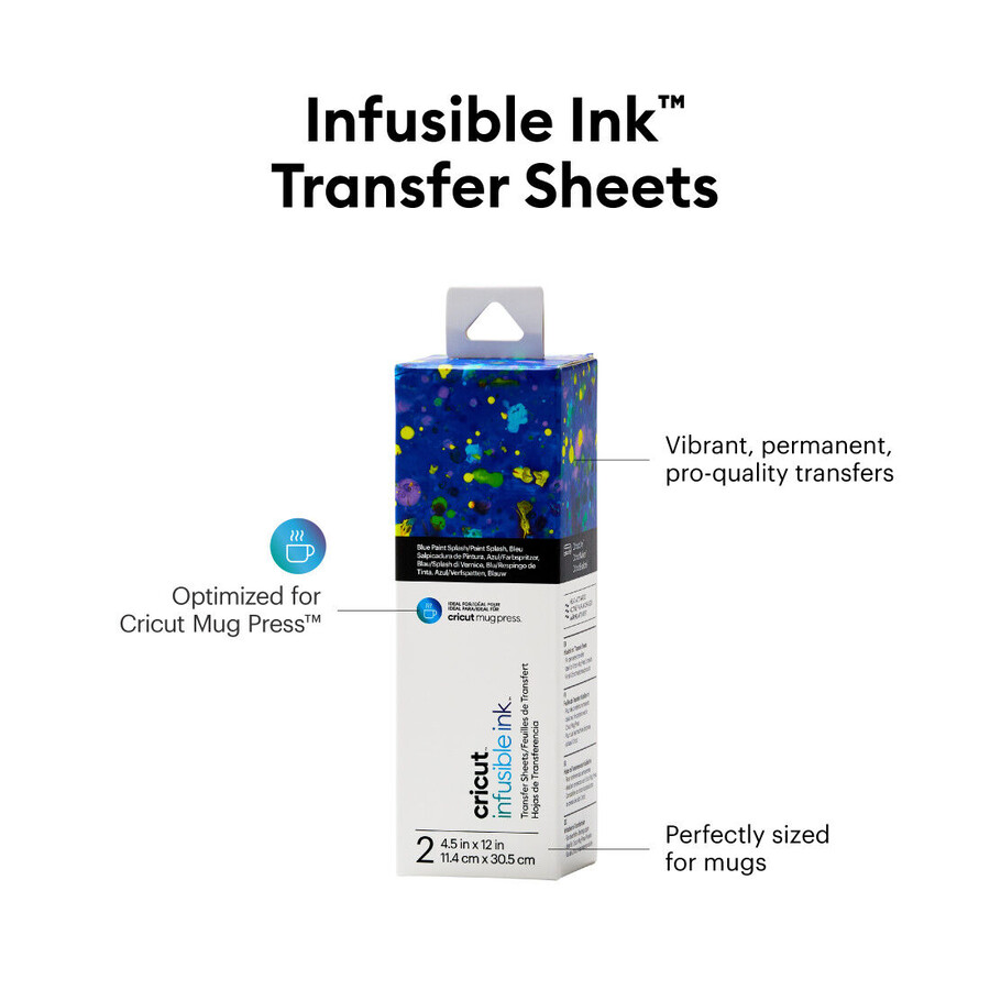 infusible ink transfer sheets patterns 2 ct