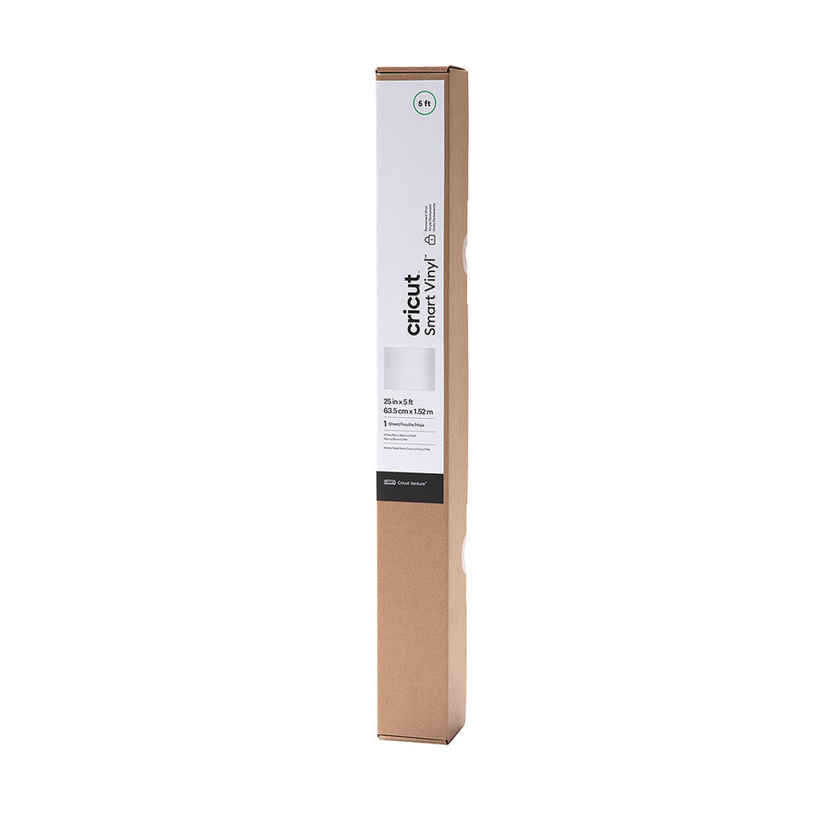 smart vinyl - permanent white 5 ft
