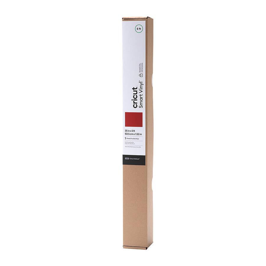 smart vinyl - permanent red 5 ft