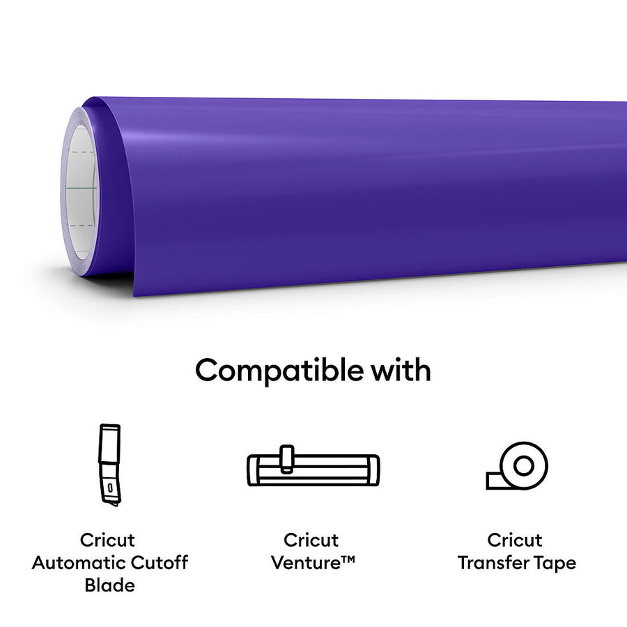 smart vinyl - permanent purple 5 ft