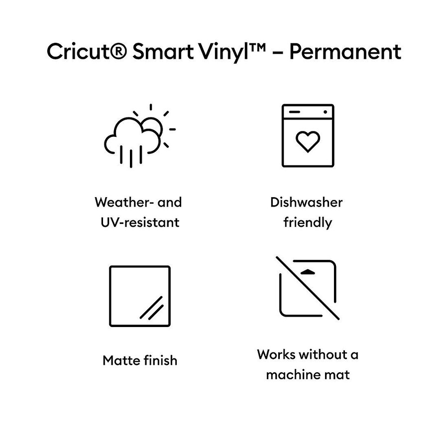smart vinyl - permanent black 21 ft