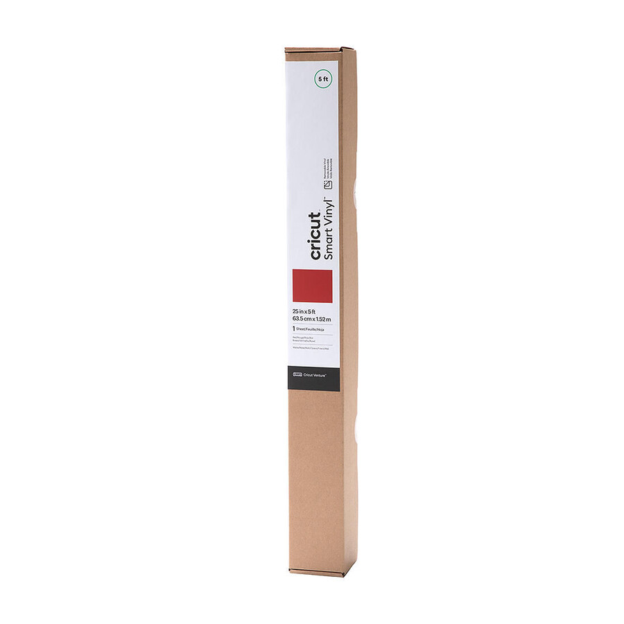 smart vinyl - removable red 5 ft