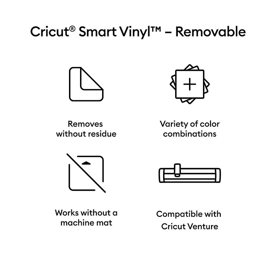 smart vinyl - removable orange 5 ft