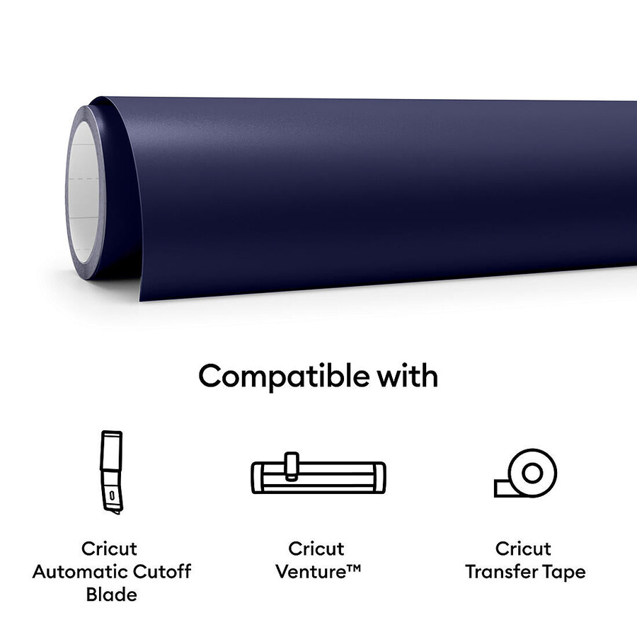 smart vinyl - removable blue 5 ft