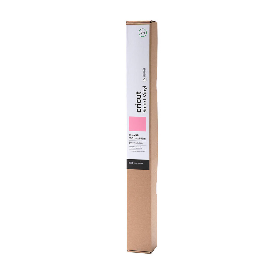 smart vinyl - removable light pink 5 ft