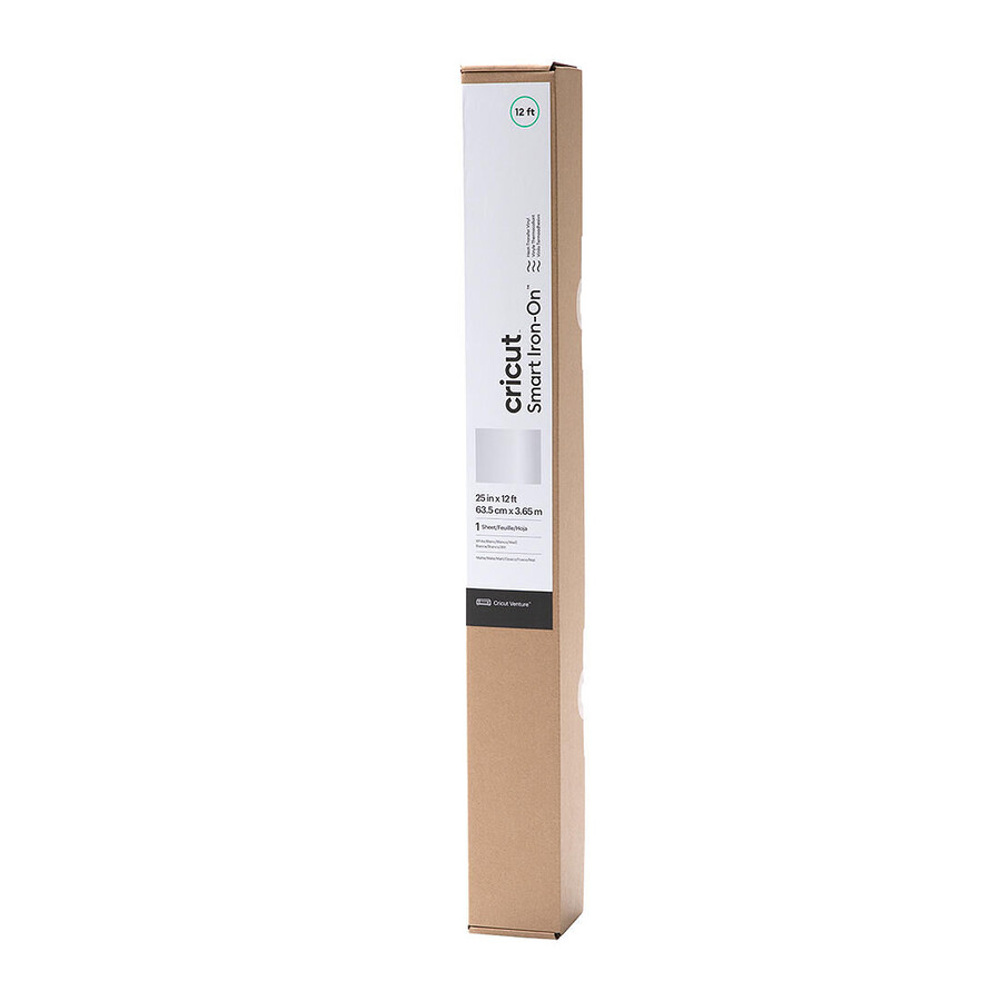smart iron-on white 12 ft