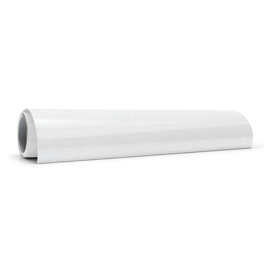 smart iron-on glitter white 12 ft