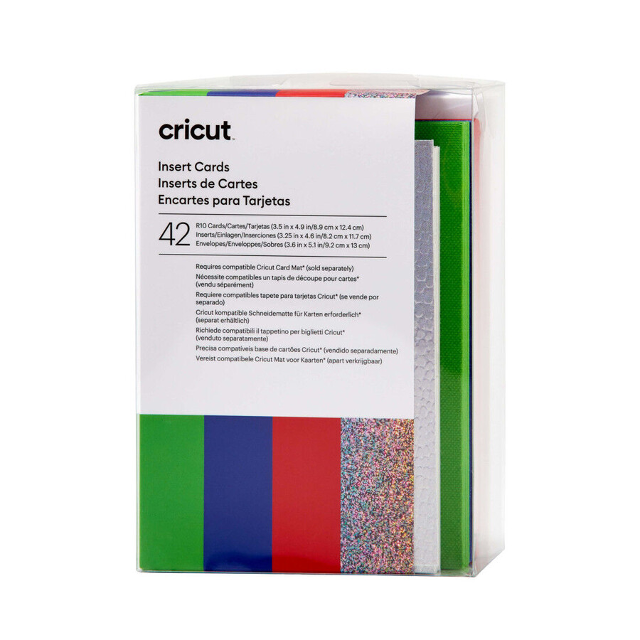 insert cards rainbow scales sampler - r10 42 ct