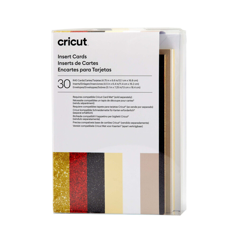 insert cards glitz and glam sampler - r40 30 ct