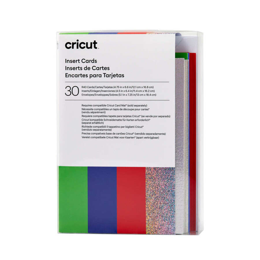 insert cards rainbow scales sampler - r40 30 ct