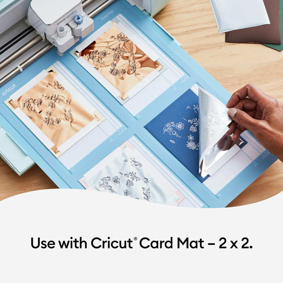 foil transfer insert cards royal flush sampler - s40 14 ct