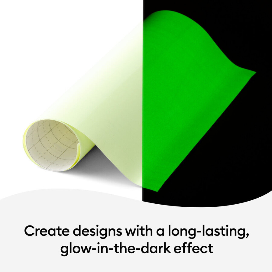 glow-in-the-dark vinyl – removable