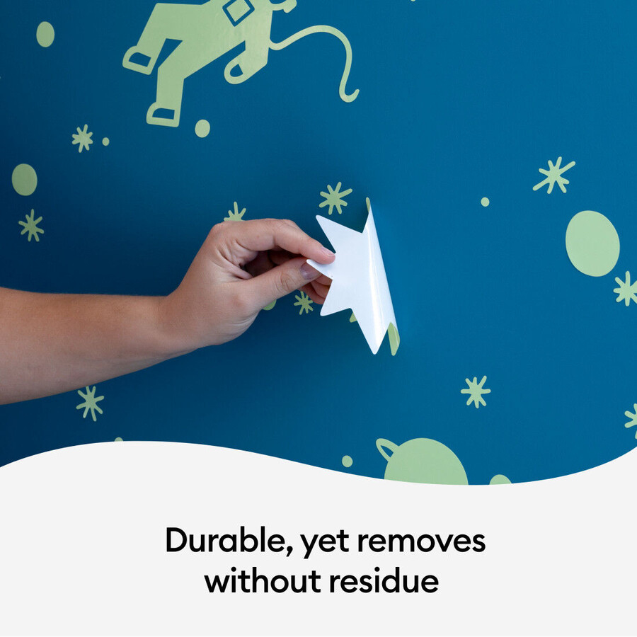 glow-in-the-dark vinyl – removable