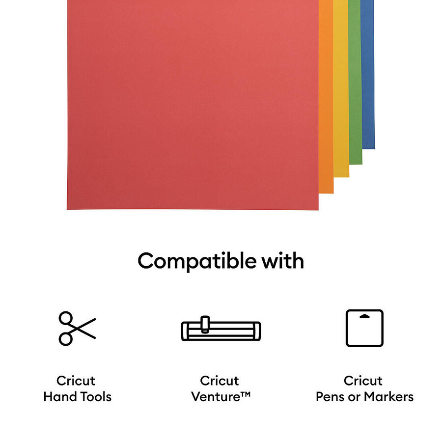 smart paper sticker cardstock sampler bright bow - 13 in x 25 in 20 ct