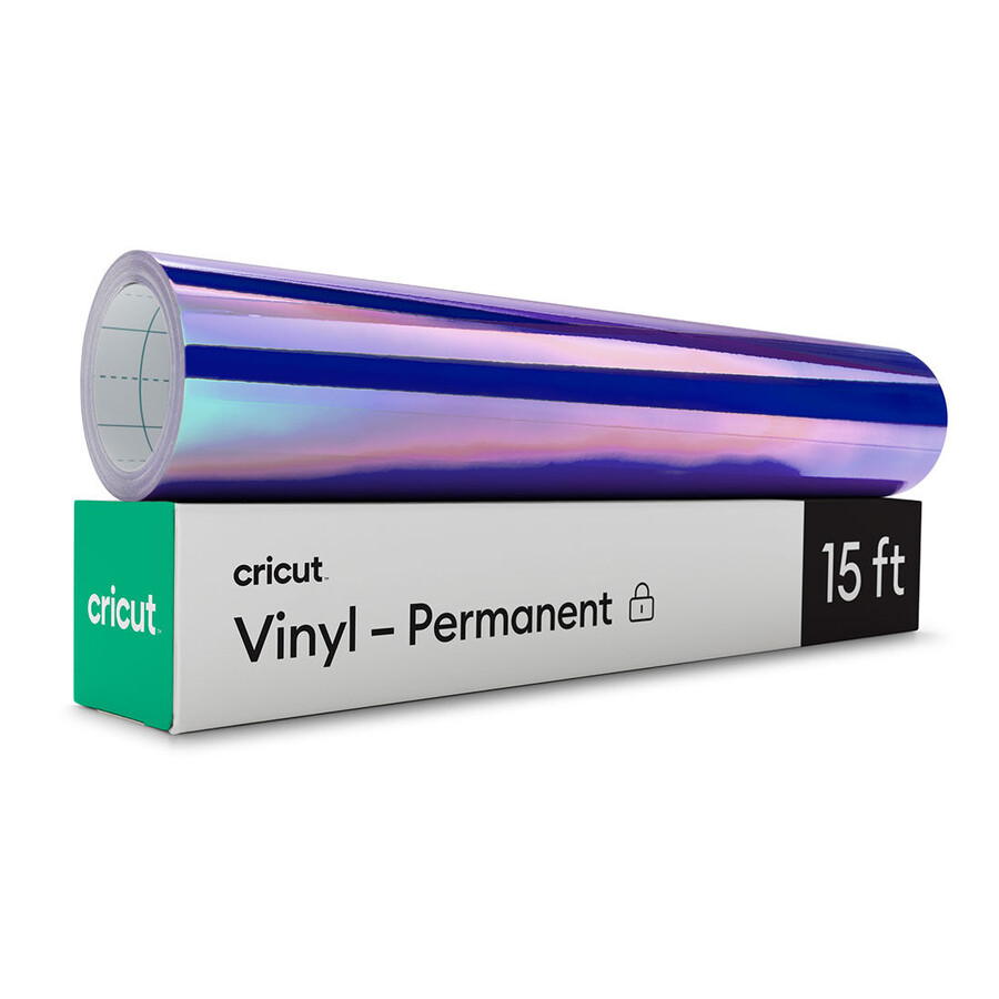 holographic vinyl – permanent 15 ft opal