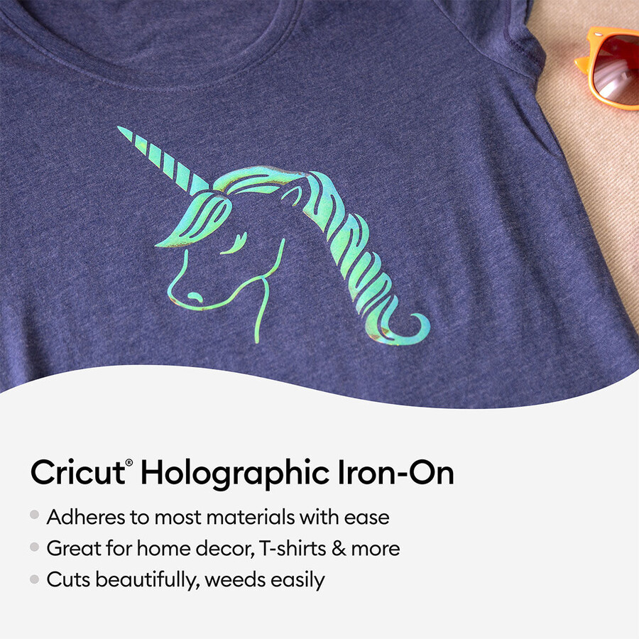 holographic iron-on sampler ultimate 6 ct