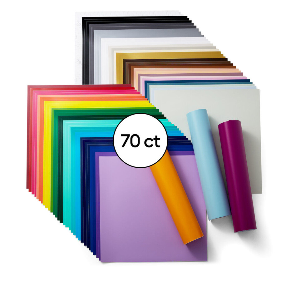 vinyl ultimate sampler - removable 70 ct