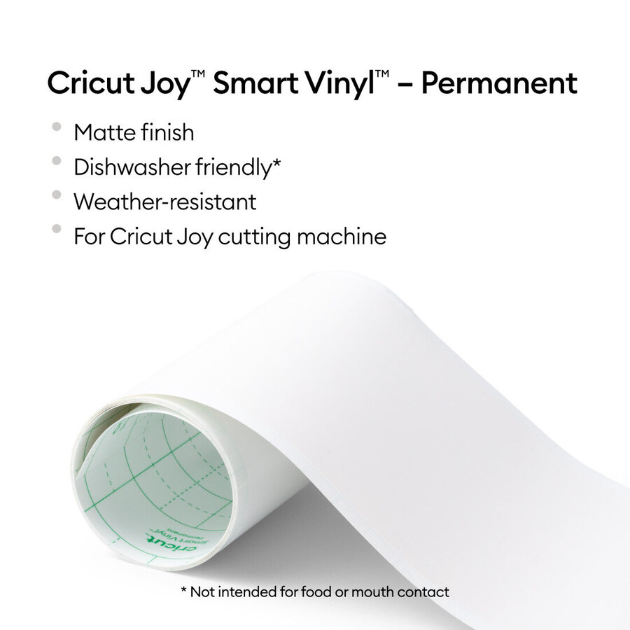 cricut joy smart vinyl – permanent white
