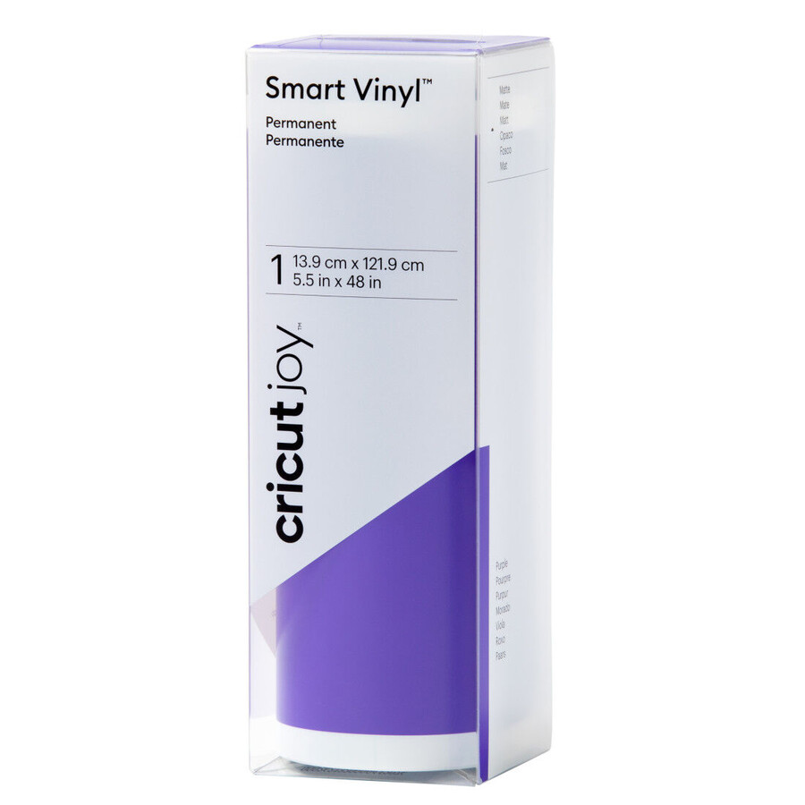 cricut joy smart vinyl – permanent purple