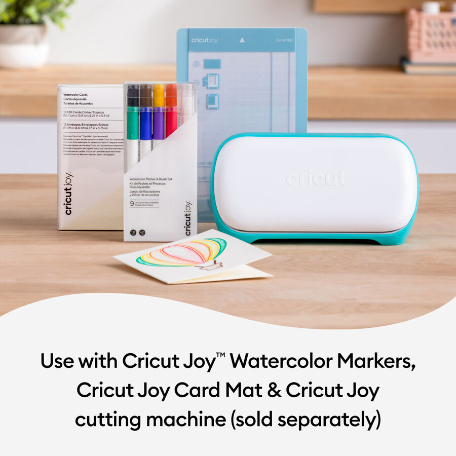 cricut joy watercolor cards – r20 12 ct