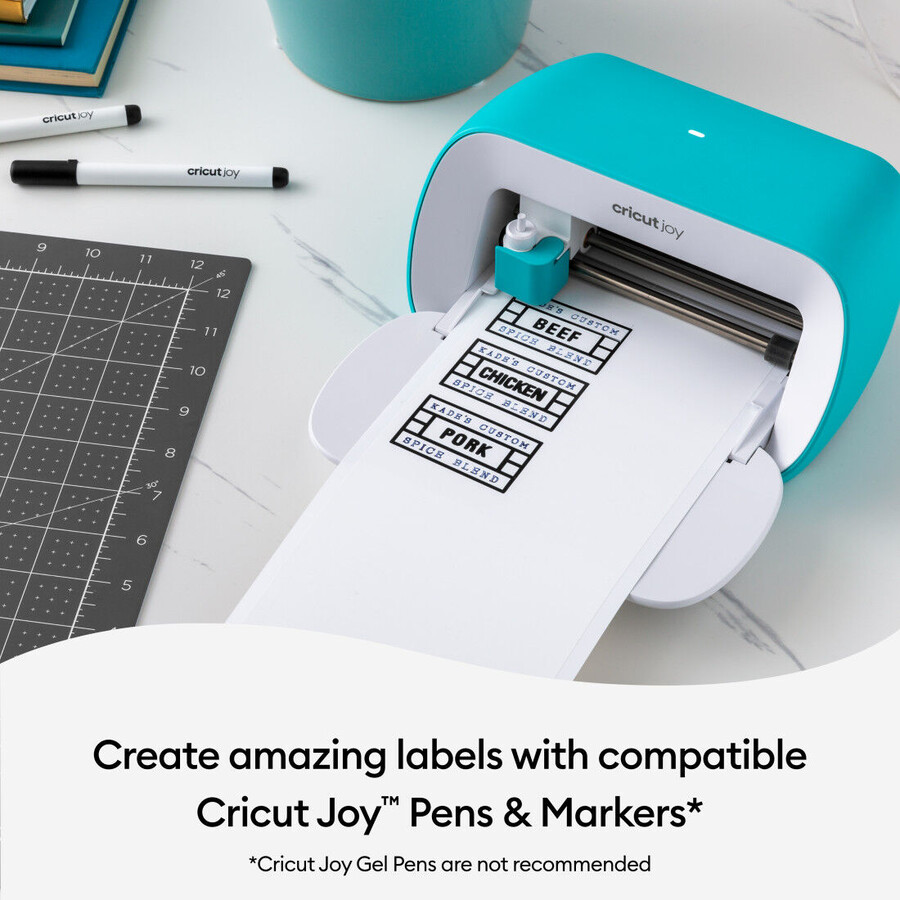 cricut joy smart label writable vinyl – removable white