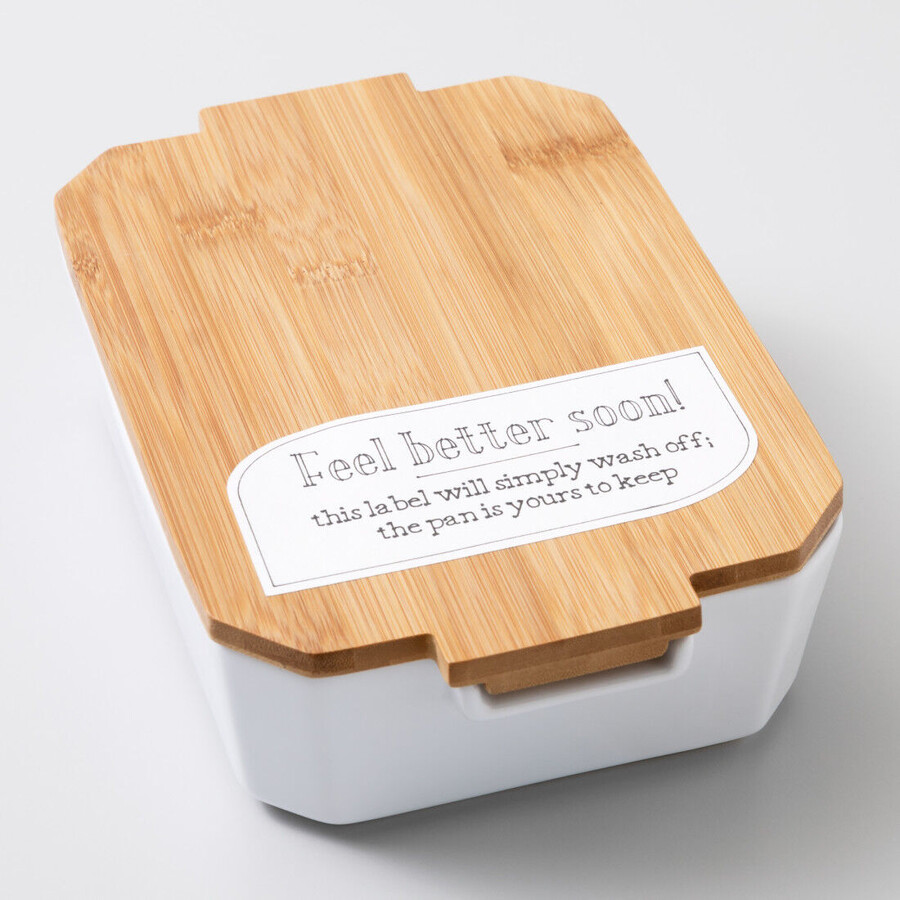 smart label paper – dissolvable white