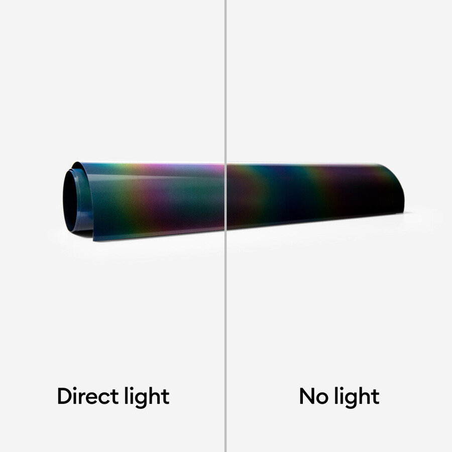 reflective iron-on rainbow