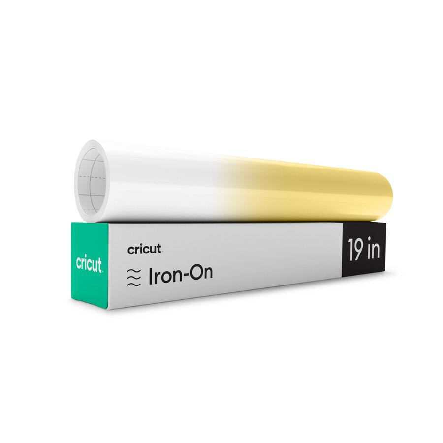 uv-activated color-changing iron-on white - yellow