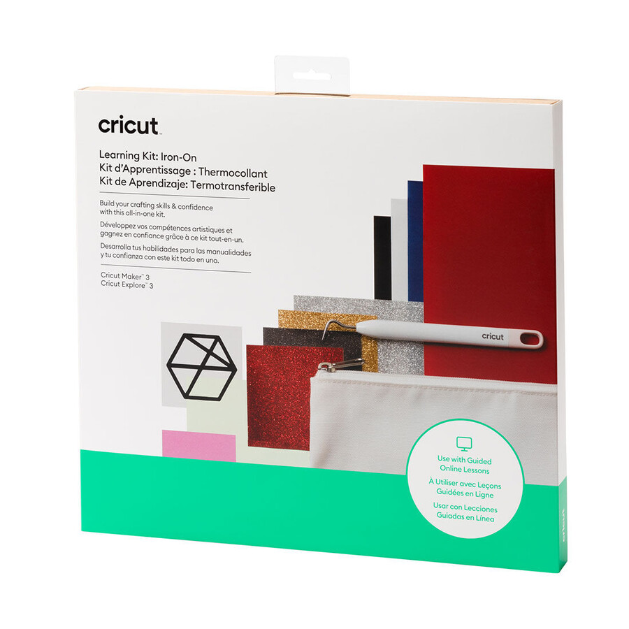 cricut learning kit iron-on