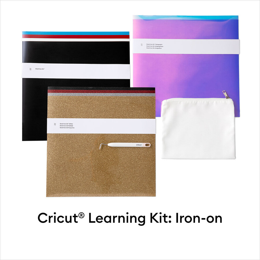 cricut learning kit iron-on