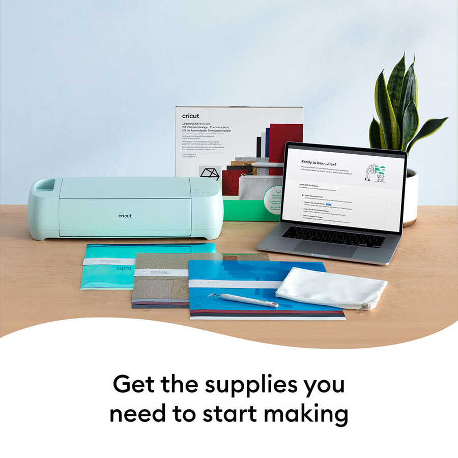 cricut learning kit iron-on