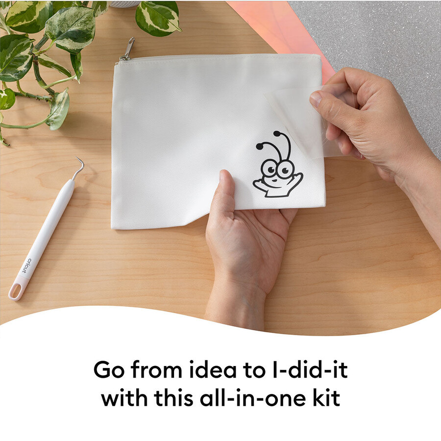 cricut learning kit iron-on