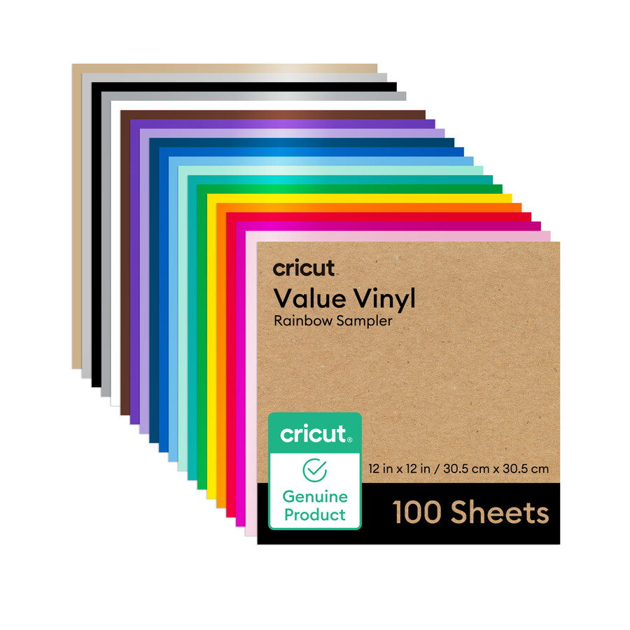 value vinyl rainbow sampler - permanent 100 ct