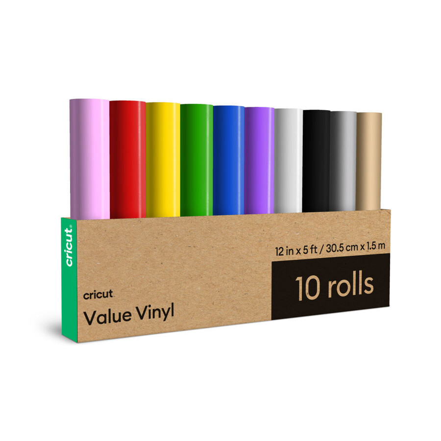 value vinyl rainbow sampler 10 ct