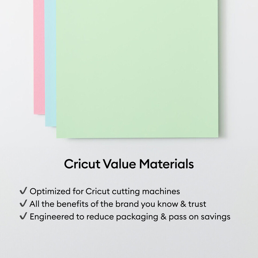 value cardstock pastels sampler - 8.5 in x 11 in 80 ct