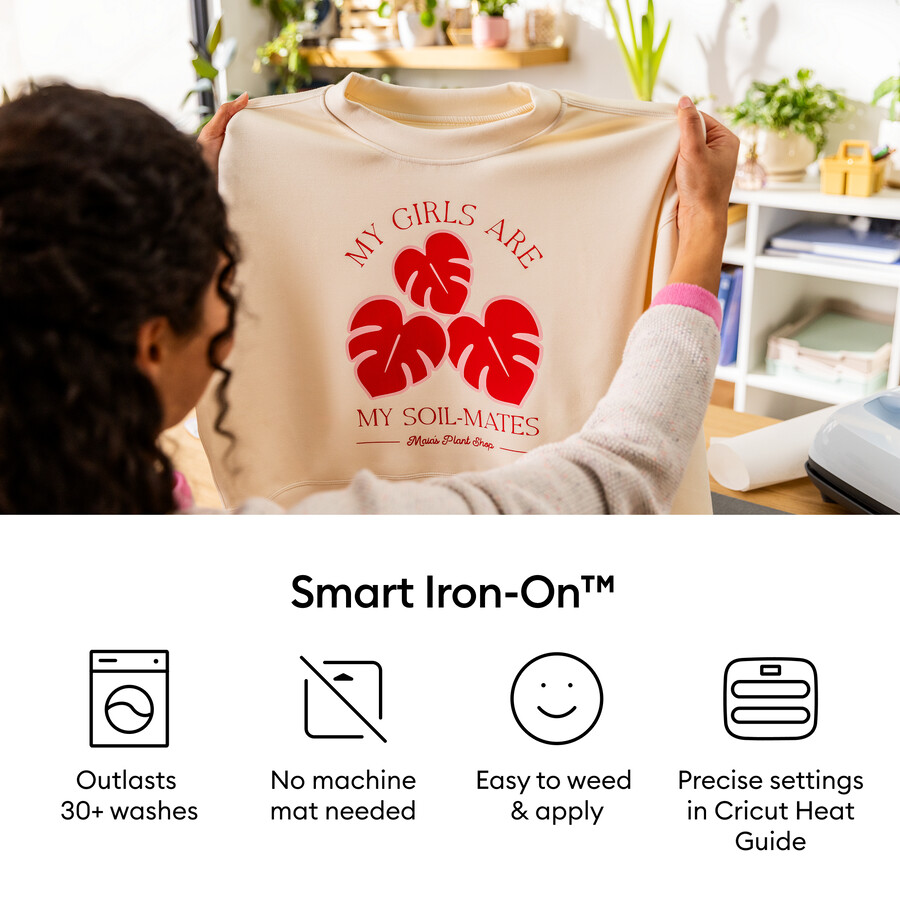 smart iron-on 3 ft