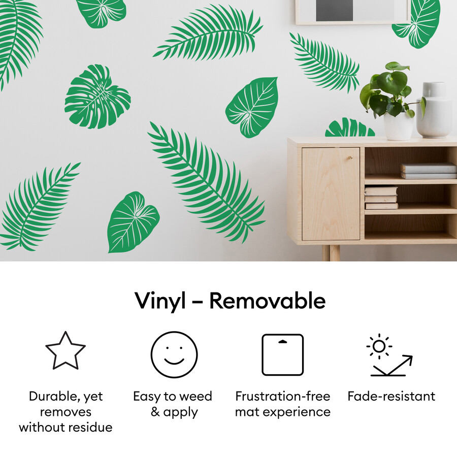 premium vinyl - removable black
