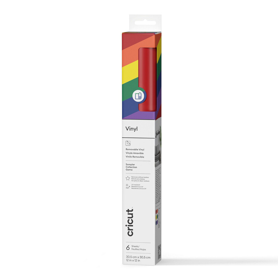 premium vinyl sampler rainbow - removablematte