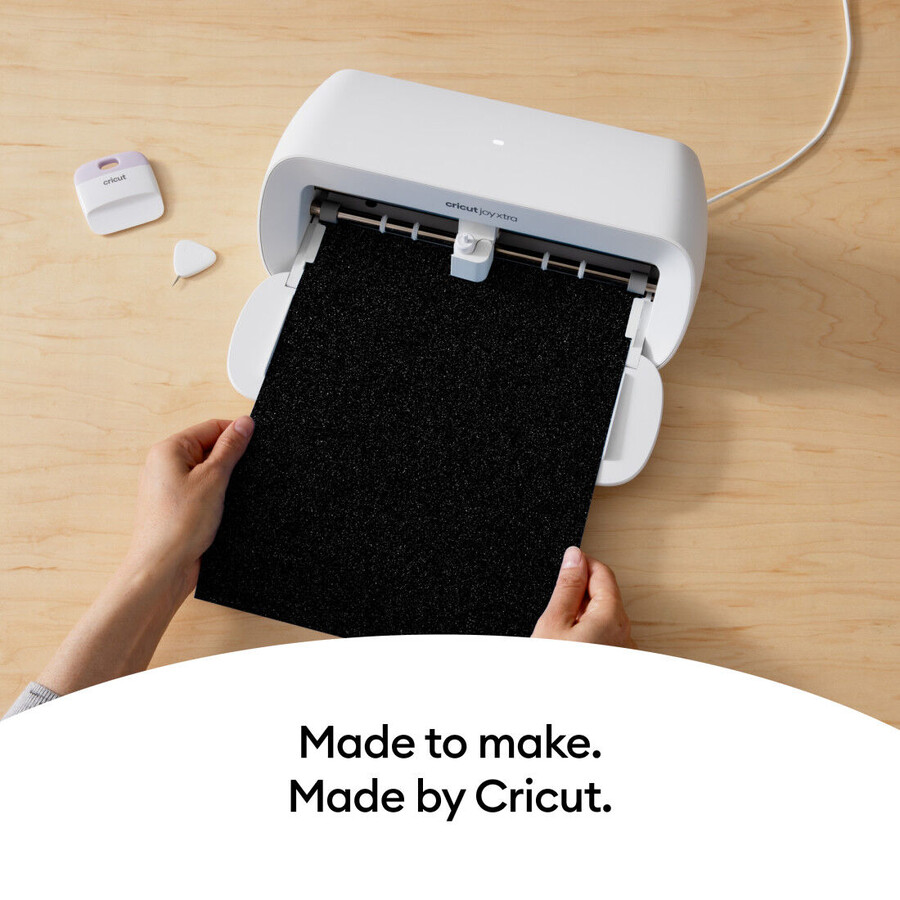 cricut joy xtra prismatic glitter smart iron-on 19 in