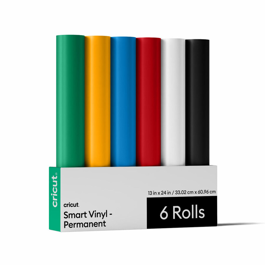smart vinyl matless permanent vinyl variety sampler – 13 in x 24 in 6 ct