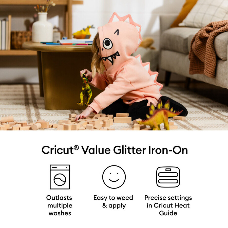 value glitter iron-on 10 in x 8 ft