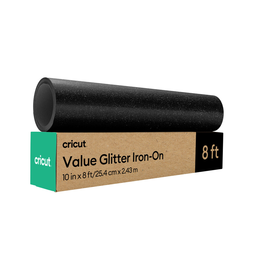 value glitter iron-on 10 in x 8 ft